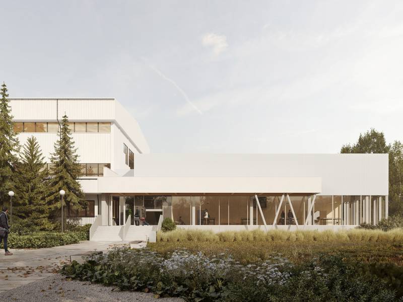 BUDOWA Centrum Wychowania Fizycznego i Sportu Uniwersytetu Łódzkiego.